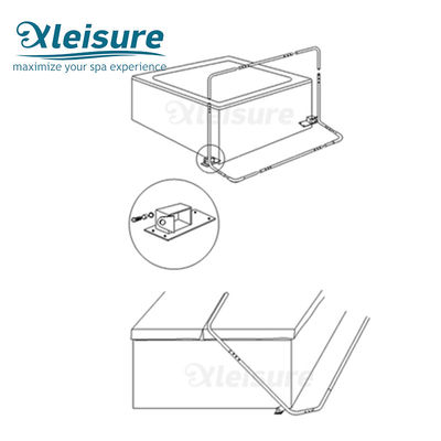 Cover Valet Spa Cover Lifter High Density Undermount Hot Tub Cover Lifter