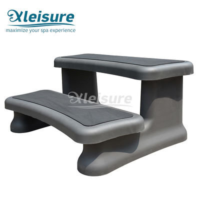 Non - Slip Hot Tub Accessories Convenient Safe Hot Springs Spa Steps Grey