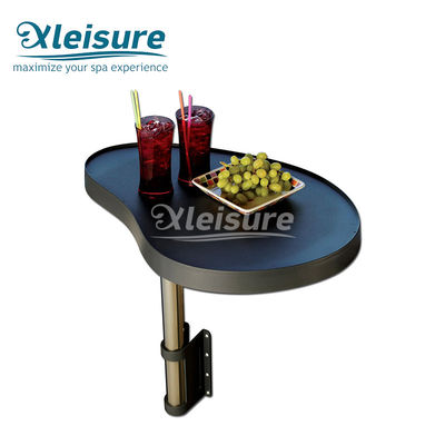 Commercial Spa Caddy Side Table Tray Hot Tub Tray Table Reinforced ABS Mounting Bracket
