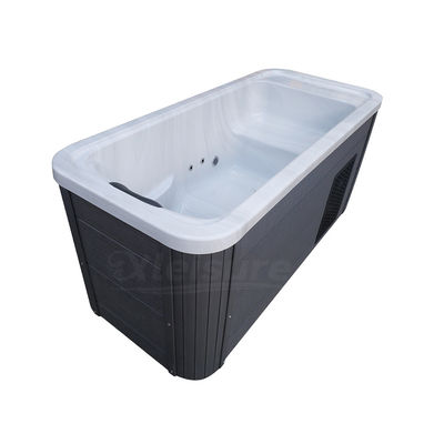Rectangular Indoor Acrylic Cold Water Pool Cover All-in-One Cold Plunge Ice Bath Chiller Outdoor Insulated One Piece Bathtub