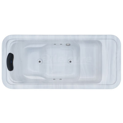 Rectangular Indoor Acrylic Cold Water Pool Cover All-in-One Cold Plunge Ice Bath Chiller Outdoor Insulated One Piece Bathtub