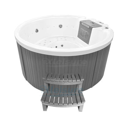 High Quality Outdoor Hot Tub Curved Ladder 2* Steps Spa Accessories with European Design Style for Any Spa Tub Swim Spa