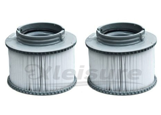 Cylindrical Spa Filter Cartridge , Hydromatic Pool Filter Cartridge 10 Square Foot Filter for MSPA