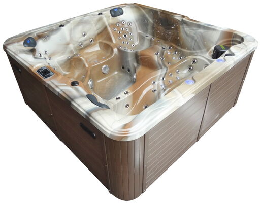 7802 Xleisure Whirlpool Spa Balboa  5 Persons Outdoor Swim Spa Acrylic Square European Design Massage