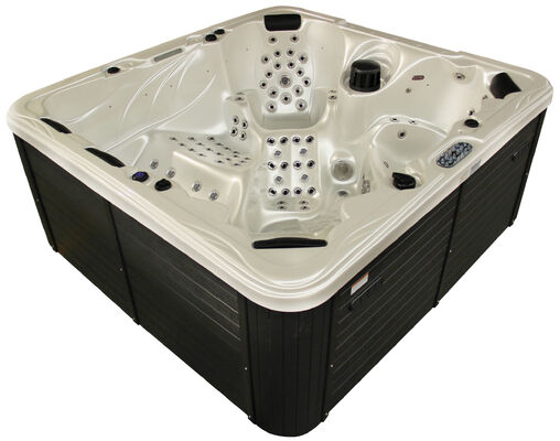 Xleisure 7803s 6 Persons Outdoor Acrylic Spa Swim Hot Tub with Balboa System Modern European Design Freestanding