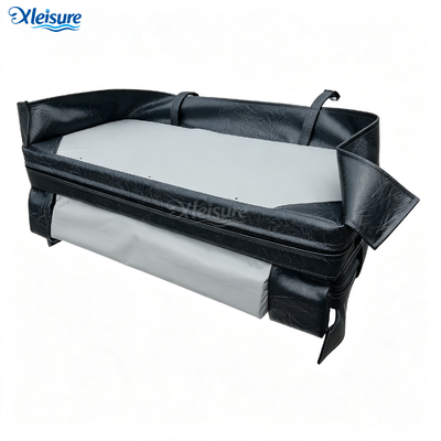 Custom Foldable Thermal Insulation Bathtub Cover Waterproof Dustproof  Saving Bath Tub Lid for Hotel Home Wholesale