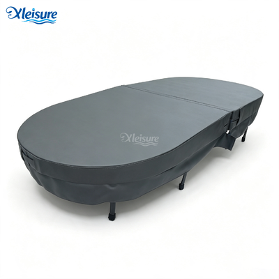 Custom Print & Size Bathtub Heat Preservation Cover Waterproof Foldable Tub Cover Home Commercial Use