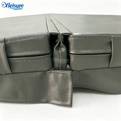 Durable Outdoor Hot Tub Insulated Hardcover Waterproof Dustproof Safety Spa Tub Cover