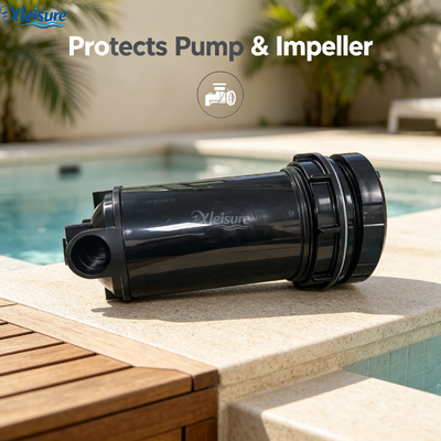 Top Load Pressure Filter Pressurized Canister Filter for Pool Hot Tub Filter Housing with Replacement Filter Cartridge