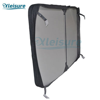 Durable Graphite Square Spa Vinyl Cover Hot Tub Spa Covers For Cedar Hot Tub